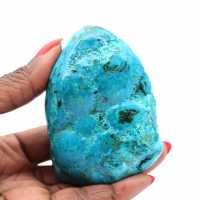 Polished Chrysocolla Ornamental Stone