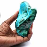 Polished Chrysocolla Decoration
