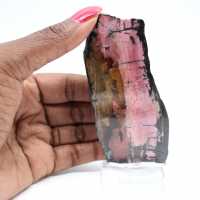 Polished Rhodonite slice quality decoration piece