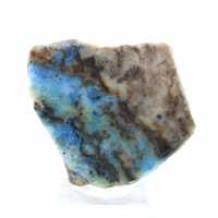 Polished Azurite Malachite slice quality raw mineral