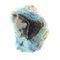 Authentic Azurite Malachite stone slice for decoration
