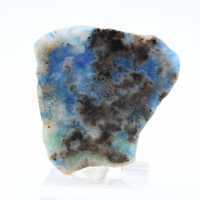 Polished Azurite Malachite slice quality raw mineral