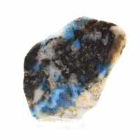 Authentic Azurite Malachite stone slice for decoration