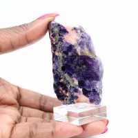 Fluorite Pyrite stone raw mineral for collection