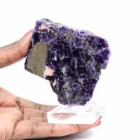 Natural Fluorite Pyrite stone unique mineral