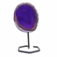  Purple dyed agate