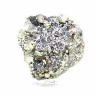 Raw Mineral Sphalerite and Pyrite