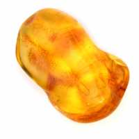 Natural stone Yellow amber – Lithuanian collection pebble