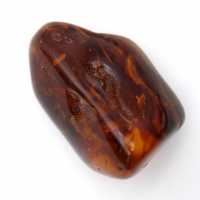 Polished Lithuanian Amber Pebble - Natural and Warm Glow