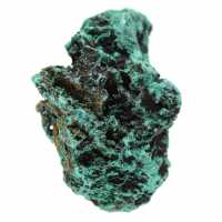 Raw Block of Fibrous Malachite Raw Block of Fibrous Malachite