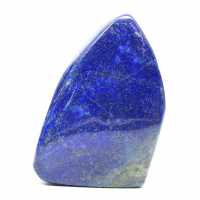 Decorative polished block of lapis lazuli from Afghanistan