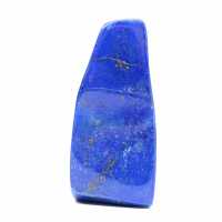 Polished block of lapis lazuli natural stone