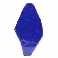 Polished lapis lazuli ornament from Afghanistan