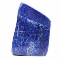 Decorative polished lapis lazuli block