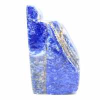 Decorative polished lapis lazuli stone
