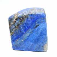 Polished Lapis Lazuli Stone with Natural Inclusions