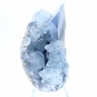 Sparkling blue celestite crystals from Madagascar