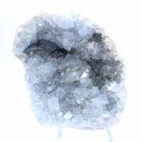 Blue celestite crystal geode from Madagascar