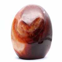 Carnelian Polished Decorative Ornament - Large Authentic Natural Stone from Madagascar