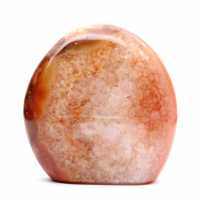 Small Polished Carnelian Ornament from Madagascar - Authentic Collector's Specimen