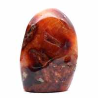 Polished Carnelian Medium Ornament - Authentic Madagascar Mineral for Interior