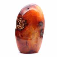 Polished Madagascar Carnelian - Decorative and Scientific Specimen (Natural Stone)