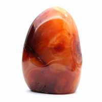 Polished Carnelian Natural Stone - Decorative Ornament for Collection (Madagascar)
