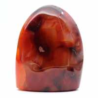 Polished Carnelian Small Piece - Decorative Mineral Specimen (Madagascar)