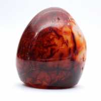 Polished Carnelian Very Small Ornament - Authentic Mineral from Madagascar (225g)