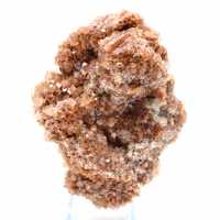 Moroccan aragonite in brown crystals