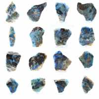 Azurite Malachite slice for mineral collection