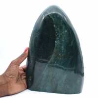 Large decorative stone Polished green Jasper, mineral Madagascar