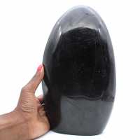 Polished Tourmaline specimen, large mineral ornament, Madagascar