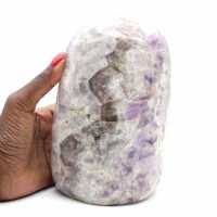 Large polished Amethyst, unique decorative specimen, Madagascar
