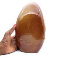 Polished Red Jasper Ornament, Massive Collector's Stone, Madagascar