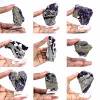 Natural Fluorite Pyrite slice ideal for collection Natural Fluorite Pyrite slice ideal for collection