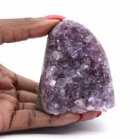 Amethyst Druse from Brazil: Natural Decorative Piece