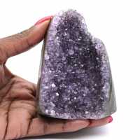 Amethyst Brazil: Mini-Geode for Decoration and Science