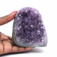 Natural Amethyst from Brazil: Crystal Druse for Decoration