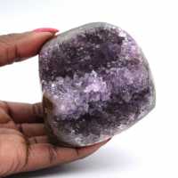 Brazilian Amethyst Geode: Decoration and Mineralogy