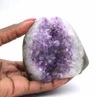 Brazilian Amethyst Geode: Small Size for Collectors