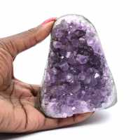 Amethyst Druse for Collection – Unique Shaped Specimen Amethyst Druse for Collection – Unique Shaped Specimen