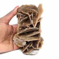 Brown Barite Crystals from Morocco