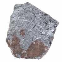 Crystallized Pyrolusite on Matrix, Mineral from Morocco