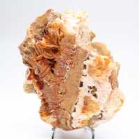 Specimen of compact Moroccan orange barite