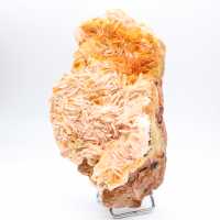 Moroccan orange barite with structured crystals
