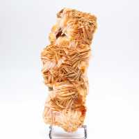 Moroccan orange barite in natural crystallization