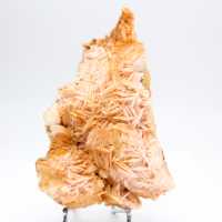 Orange barite from Morocco, crystallized specimen