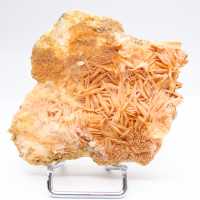 Collectible Moroccan orange barite crystals