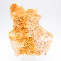 Moroccan orange barite with light crystals